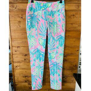 LUXLETIC Corso Pants UPF 50+ Mandevilla Baby Hip Nautic Size 2 Lilly Pulitzer